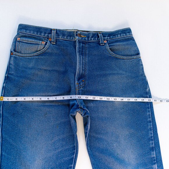 Levis 517 Bootcut Jeans 34 x 29 Cowboy Altered Hemmed - Picture 8 of 16